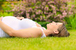 Beautiful pregnant woman