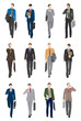 Vektor: Businessman_前向き Businessman_前向き