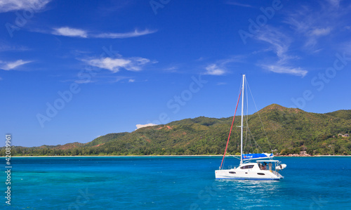 Photo: boat in seychelles boat in seychelles