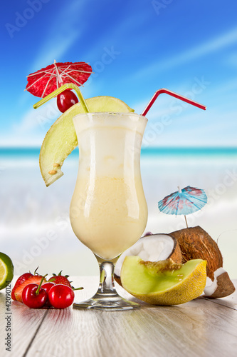 Foto: Pina colada drink Pina colada drink