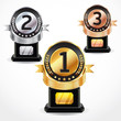 Set of Medals. vector illustration