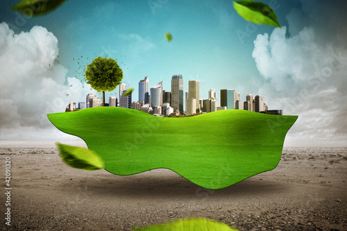 Illustration: Green City Island Green City Island