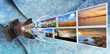 Illustration: Camera reflex taking pictures Camera reflex taking pictures