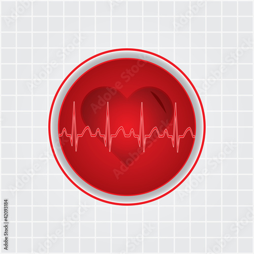 Vektor: ekg medical ekg medical