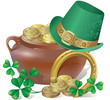 Vector: Saint Patricks Day Symbols Saint Patricks Day Symbols