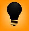 Light bulb vector illustration