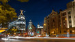 Madrid by night