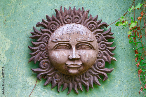 Photo: Old wooden ornament Old wooden ornament