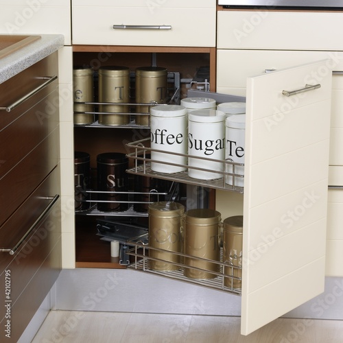 Photo: Furniture in a modern kitchen Furniture in a modern kitchen