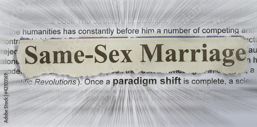 Photo: same sex marriage same sex marriage