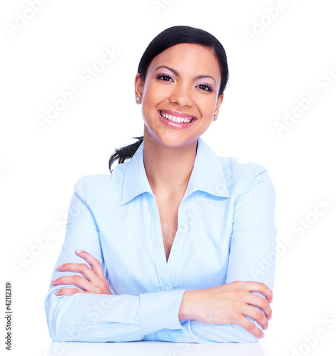 Photo: Young business woman. Young business woman.