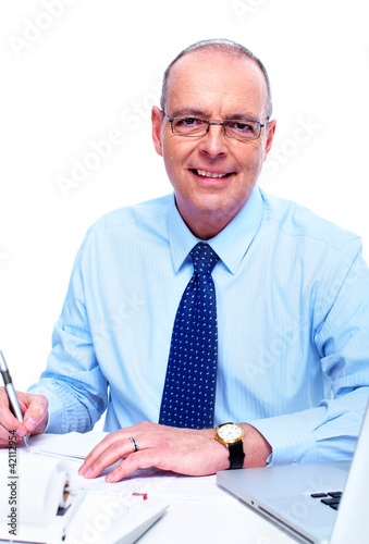 Foto: Accountant businessman. Accountant businessman.