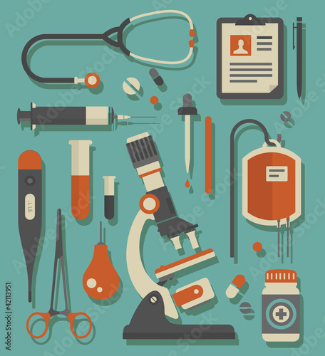 Vector: Vector set of medical icons Vector set of medical icons