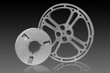 Foto: 16mm and 1" Reels reflected 16mm and 1" Reels reflected