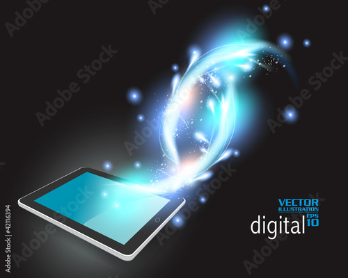 Vector: Tablet Design 4 Tablet Design 4