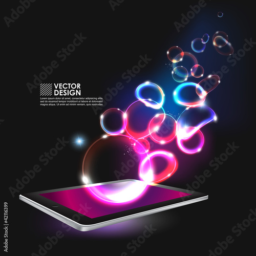 Vektor: Tablet Design 1 Tablet Design 1