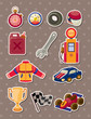 f1 racing stickers