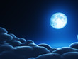 Magic moon concept