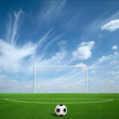 Green football