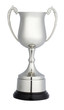 Photo: silver trophy cup isolated on white with clipping path silver trophy cup isolated on white with clipping path
