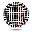 Vektor: netzwerk - visuell netzwerk - visuell