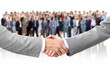Foto: shaking hands and business team shaking hands and business team