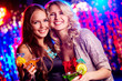 Girls at party