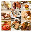 pstrąg mięso pieczeń szynka sushi caprese mozarella tatar