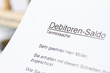 Anschreiben Debitoren-Saldo