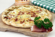 Flammkuchen aus dem Elsass