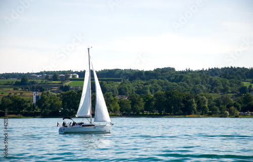 Foto: Segelboote am Bodensee Segelboote am Bodensee