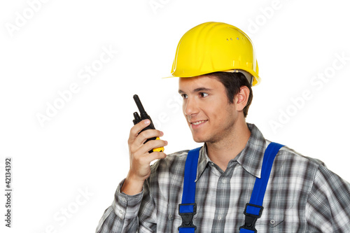 Foto: Handwerker - Klemptner - Bauarbeiter Handwerker - Klemptner - Bauarbeiter