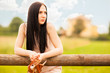 Woman in a Field
