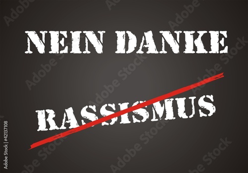 Illustration: fond rassismus fond rassismus