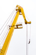 Port crane boom