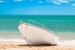 Foto: Fishing Boat On The Beach Fishing Boat On The Beach