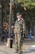 Man posing with grill