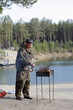 Preparing of barbecue