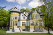 Foto: Green wooden house in Lodz Green wooden house in Lodz