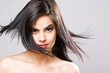 Foto: Gorgeous young brunette woman. Gorgeous young brunette woman.