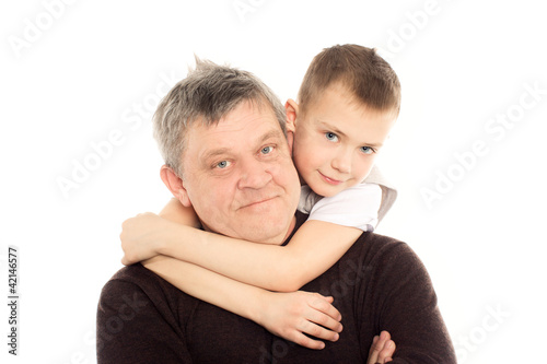 Photo: Grandfather and Grandson Grandfather and Grandson