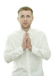 asks for forgiveness