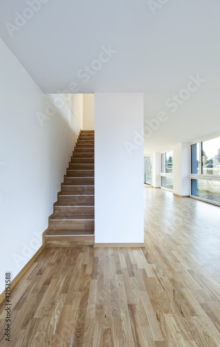Foto: beautiful new building interior, staircase beautiful new building interior, staircase