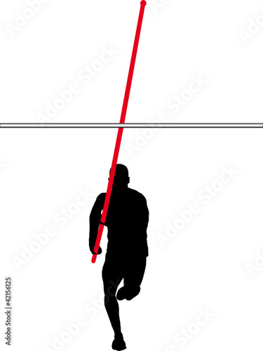 Vector: Stabhochsprung Stabhochsprung