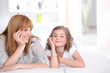 Foto: Mother spending quality time with her daughter Mother spending quality time with her daughter