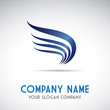 Logo eagle, transport and courier services # Vector