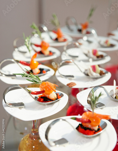 Photo: Sun-lit seafood snacks Sun-lit seafood snacks