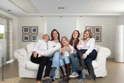 Photo: Family girls fun Family girls fun