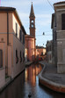 Italy Comacchio village downtown