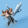 Flying girls